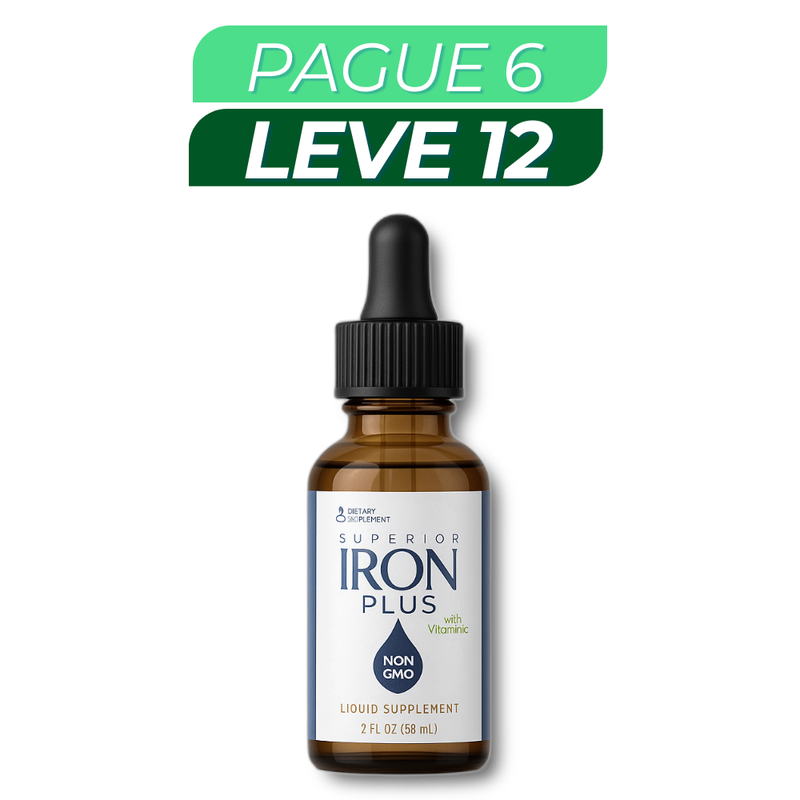 iron plus - Suplemento Natural - Promoção Exclusiva + Frete Grátis
