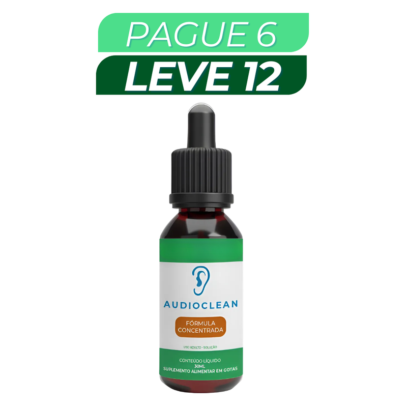 audioclean - Suplemento Natural - Promoção Exclusiva + Frete Grátis