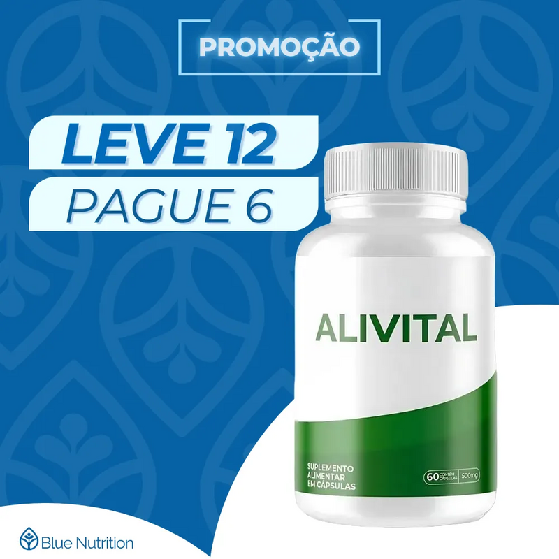 Alivital Original 60cp - Suplemento Natural - Promoção Exclusiva + Frete Grátis