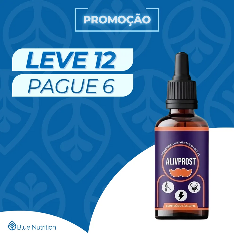 Alivprost Original 30ml - Suplemento Natural - Promoção Exclusiva + Frete Grátis
