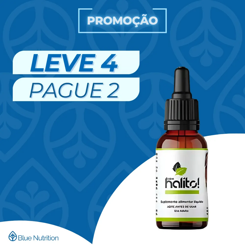 Bom Hálito Original 30ml - Suplemento Natural - Promoção Exclusiva + Frete Grátis