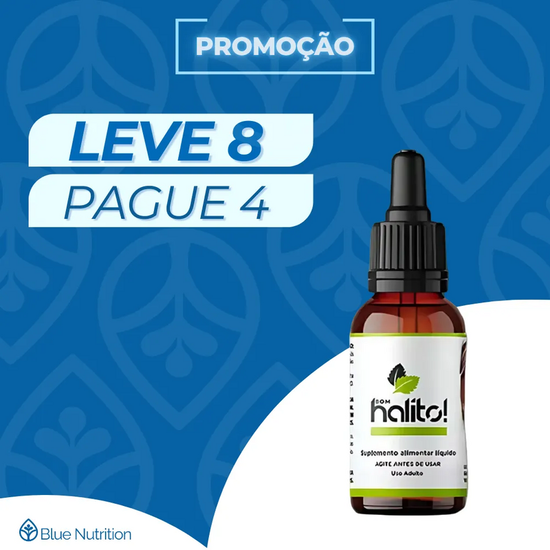 Bom Hálito Original 30ml - Suplemento Natural - Promoção Exclusiva + Frete Grátis