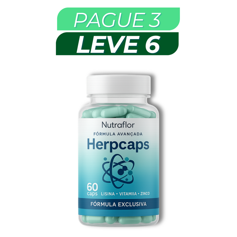 Herpcaps Original 60cp - Suplemento Natural - Promoção Exclusiva + Frete Grátis