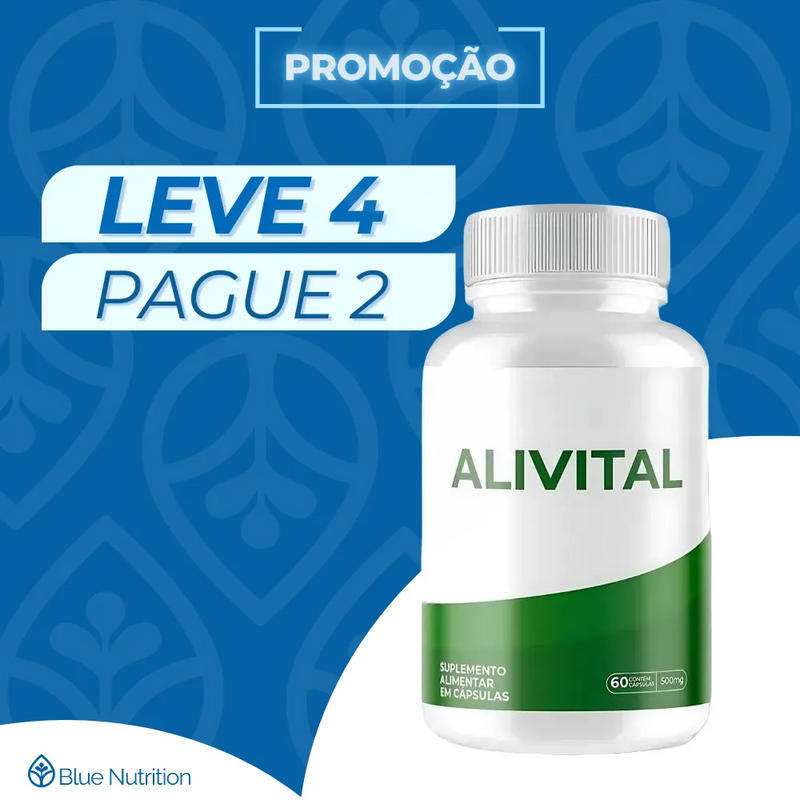 Alivital Original 60cp - Suplemento Natural - Promoção Exclusiva + Frete Grátis