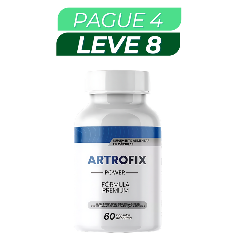 Artrofix Original 60cp - Suplemento Natural - Promoção Exclusiva + Frete Grátis
