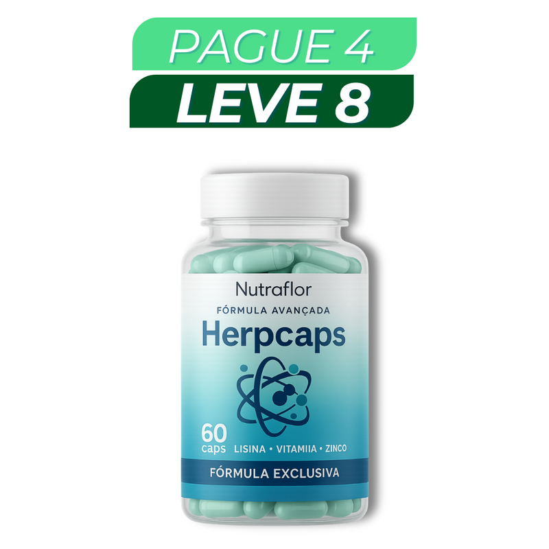 Herpcaps Original 60cp - Suplemento Natural - Promoção Exclusiva + Frete Grátis