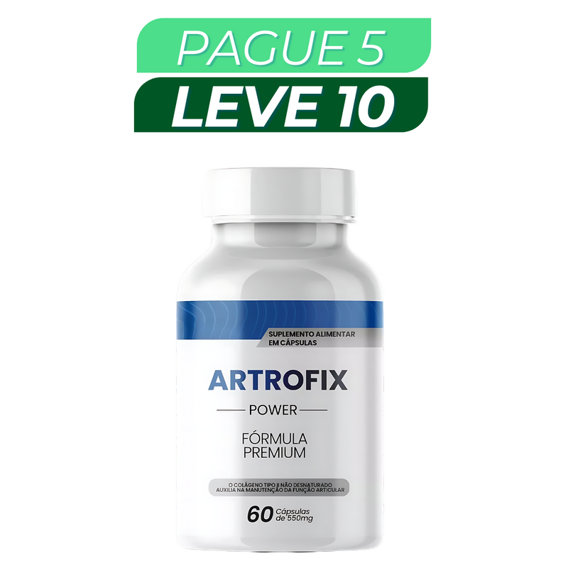 Artrofix Original 60cp - Suplemento Natural - Promoção Exclusiva + Frete Grátis