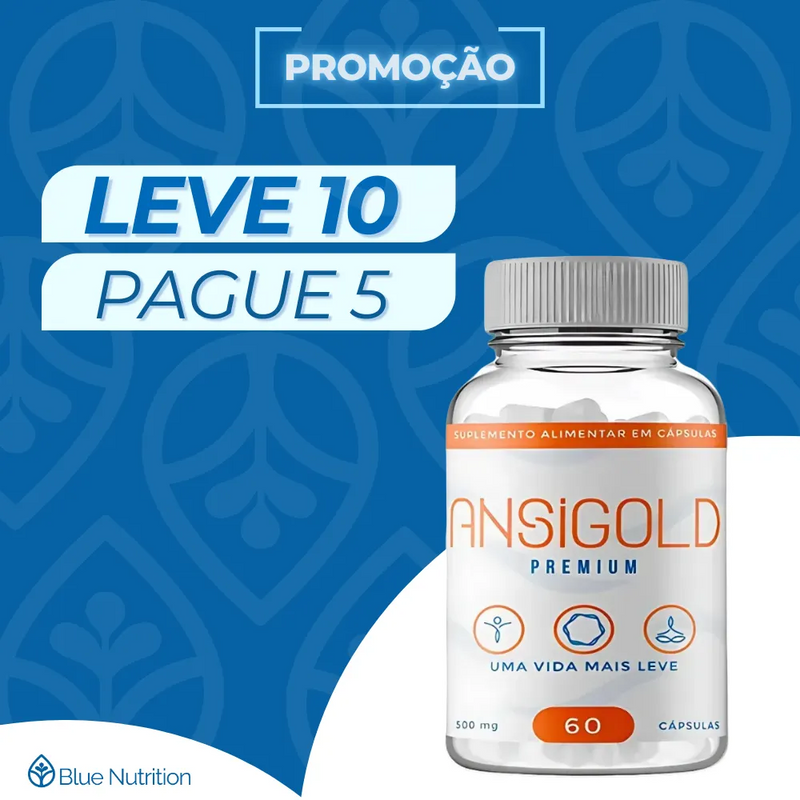 Ansigold Original 60cp - Suplemento Natural - Promoção Exclusiva + Frete Grátis