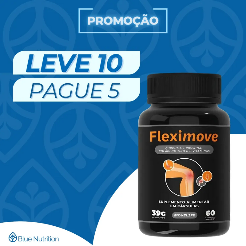 Fleximove Original 60cp - Suplemento Natural - Promoção Exclusiva + Frete Grátis