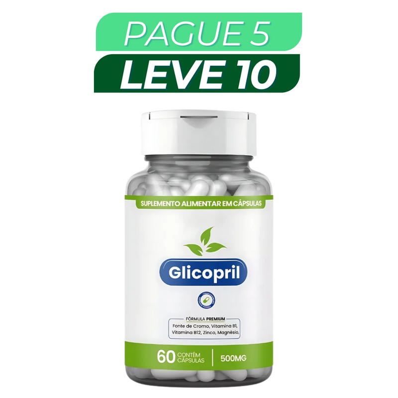 Glicopril Original 60cp - Suplemento Natural - Promoção Exclusiva + Frete Grátis