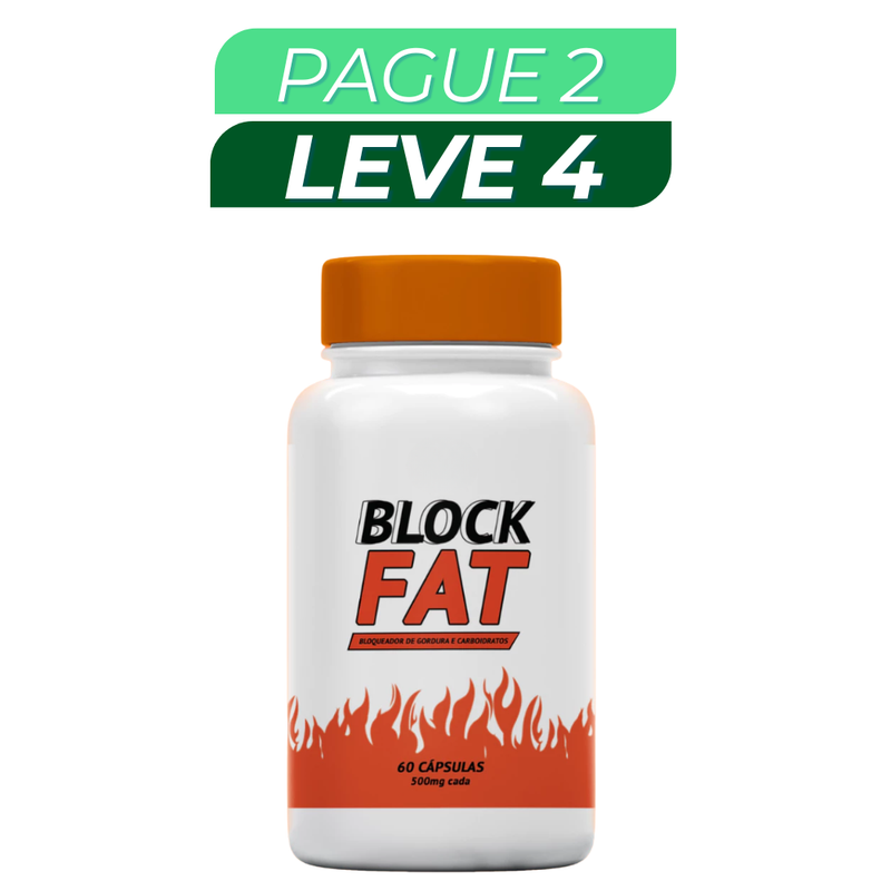 block fat - Suplemento Natural - Promoção Exclusiva + Frete Grátis