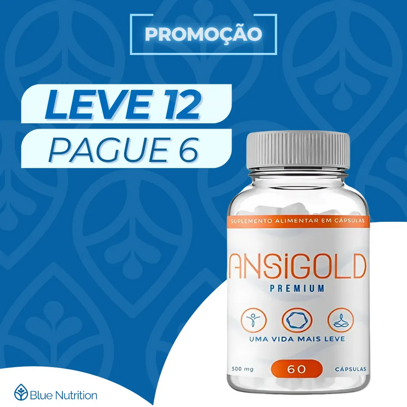 Ansigold Original 60cp - Suplemento Natural - Promoção Exclusiva + Frete Grátis