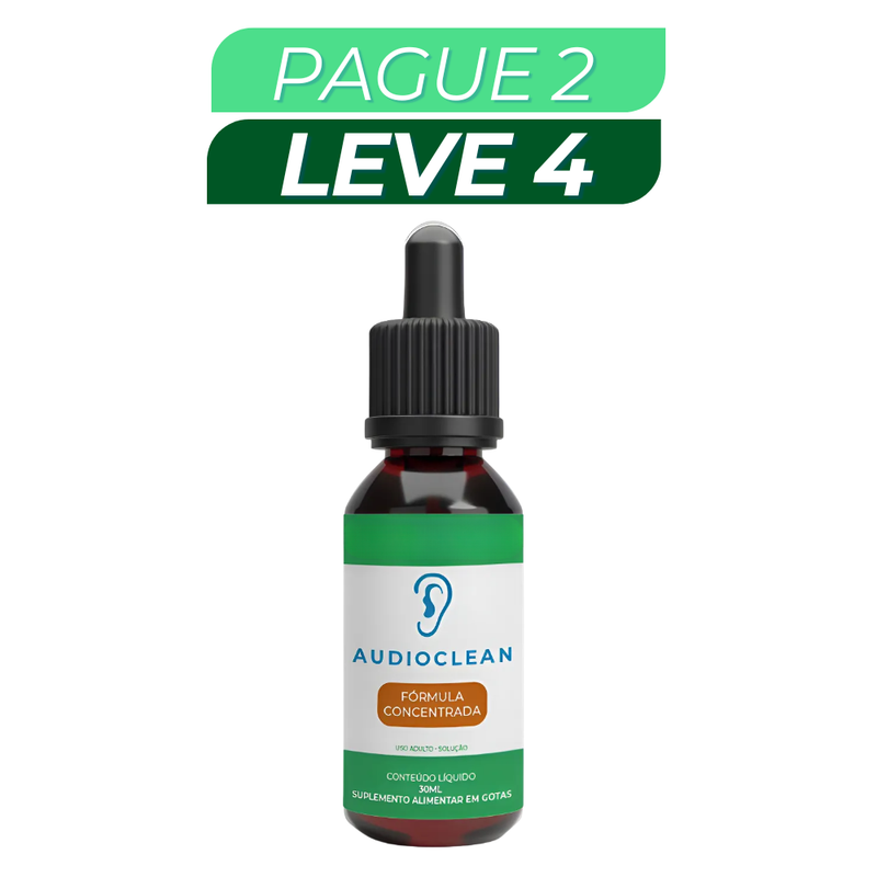 audioclean - Suplemento Natural - Promoção Exclusiva + Frete Grátis