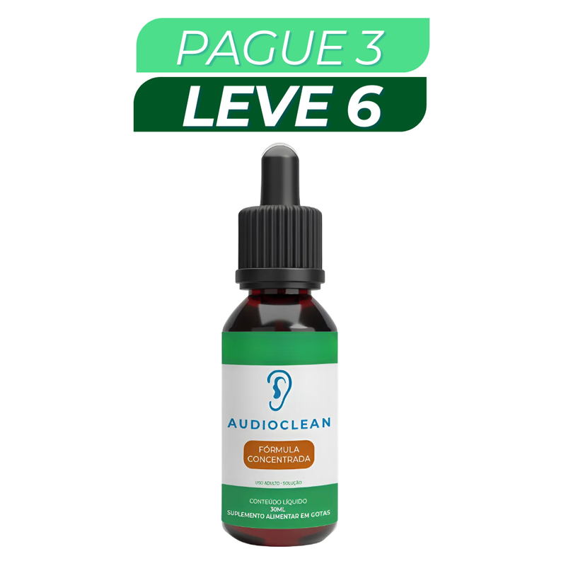 audioclean - Suplemento Natural - Promoção Exclusiva + Frete Grátis