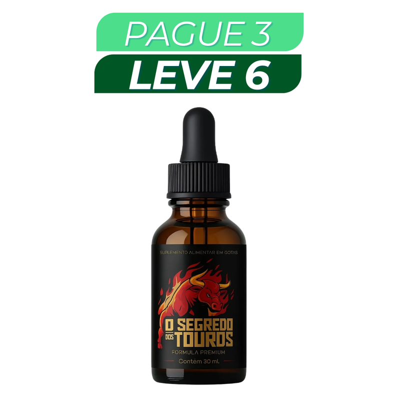o segredo dos touros - Suplemento Natural - Promoção Exclusiva + Frete Grátis