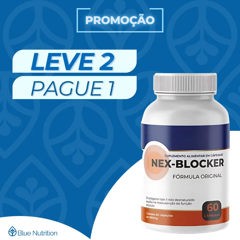 Nex-Blocker Original 60cp - Suplemento Natural - Promoção Exclusiva + Frete Grátis
