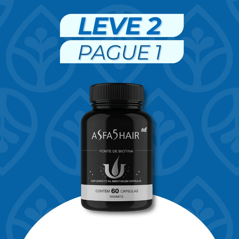 Alfa 5 Hair - Suplemento Natural - Promoção Exclusiva + Frete Grátis