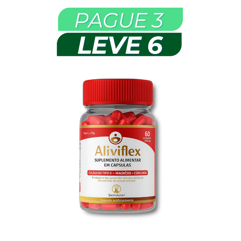 Alivflex - Suplemento Natural - Promoção Exclusiva + Frete Grátis