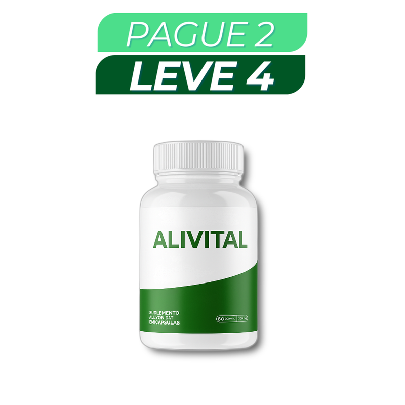 Alivital - Suplemento Natural - Promoção Exclusiva + Frete Grátis