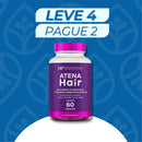 Atena Hair 60cp - Suplemento Natural - Promoção Exclusiva + Frete Grátis
