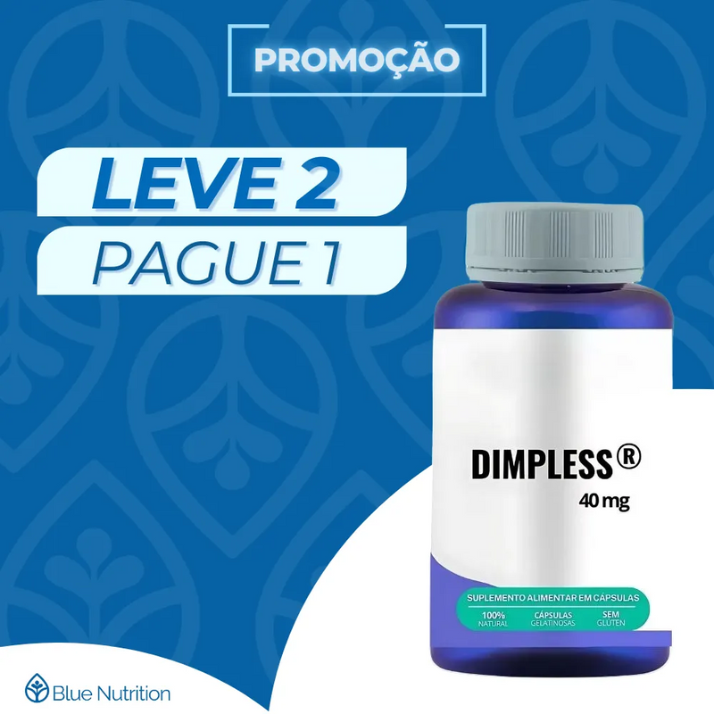 Dimpless Original 30cp - Suplemento Natural - Promoção Exclusiva + Frete Grátis