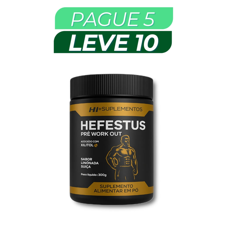 Hefestus - Suplemento Natural - Promoção Exclusiva + Frete Grátis