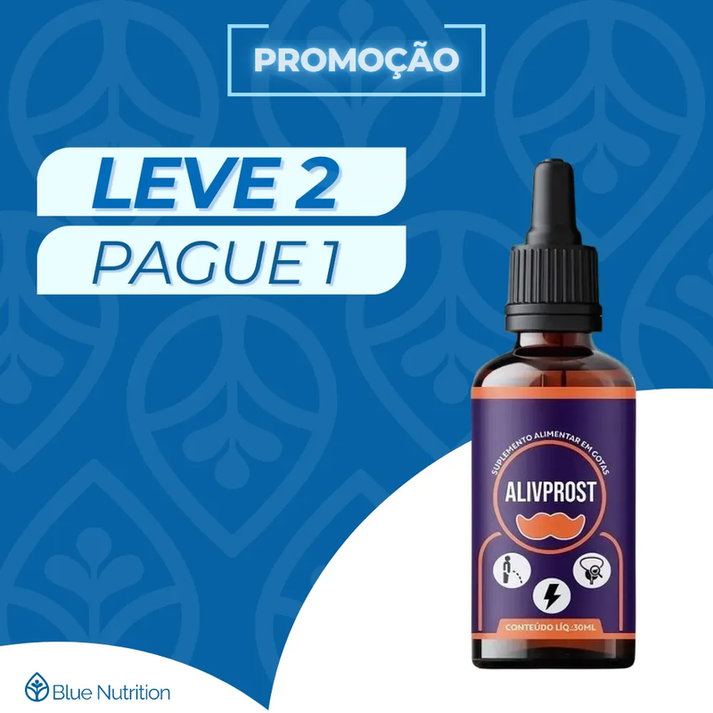 Alivprost Original 30ml - Suplemento Natural - Promoção Exclusiva + Frete Grátis
