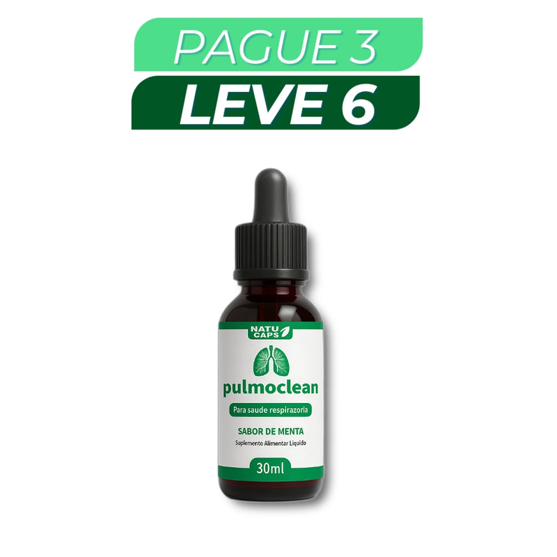 Pulmoclean - Suplemento Natural - Promoção Exclusiva + Frete Grátis