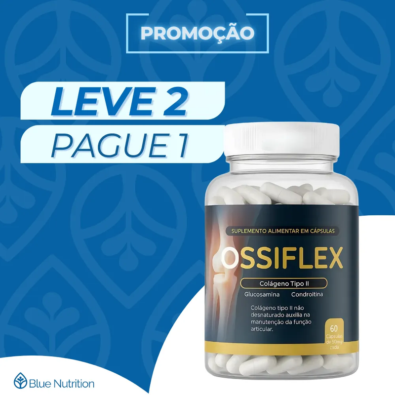 Ossiflex Original 60cp - Suplemento Natural - Promoção Exclusiva + Frete Grátis