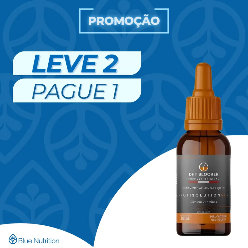 DHT Blocker Original 30ml - Suplemento Natural - Promoção Exclusiva + Frete Grátis