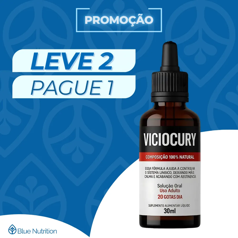 Viciocury Original 30ml - Suplemento Natural - Promoção Exclusiva + Frete Grátis