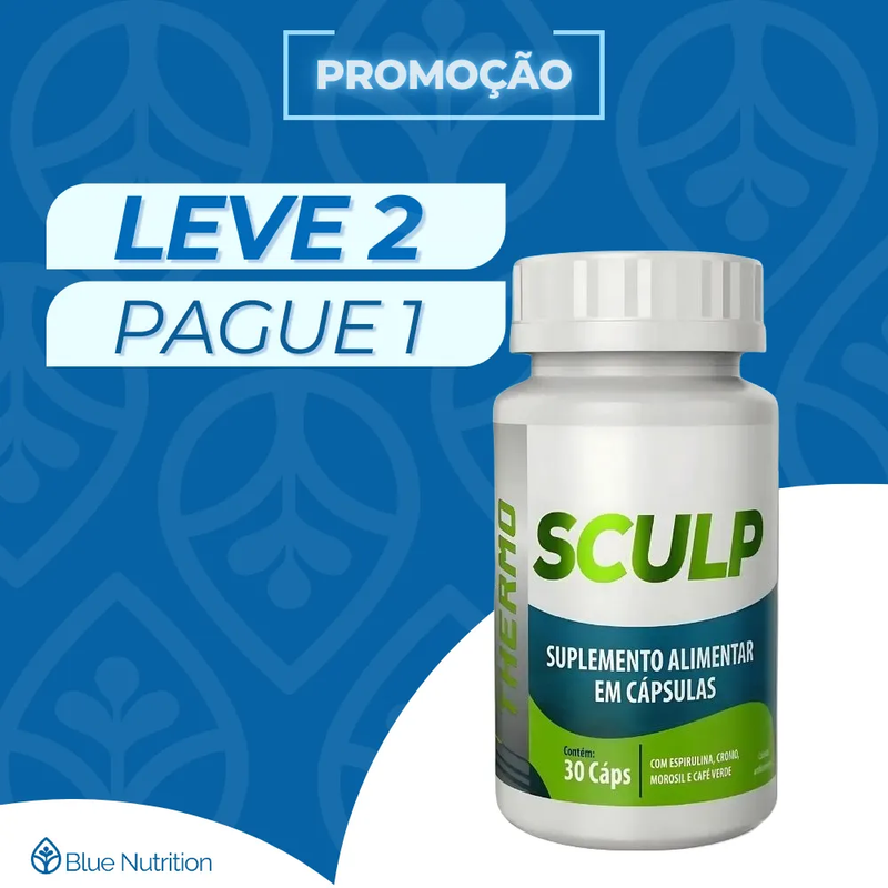Sculp Original 30cp - Suplemento Natural - Promoção Exclusiva + Frete Grátis