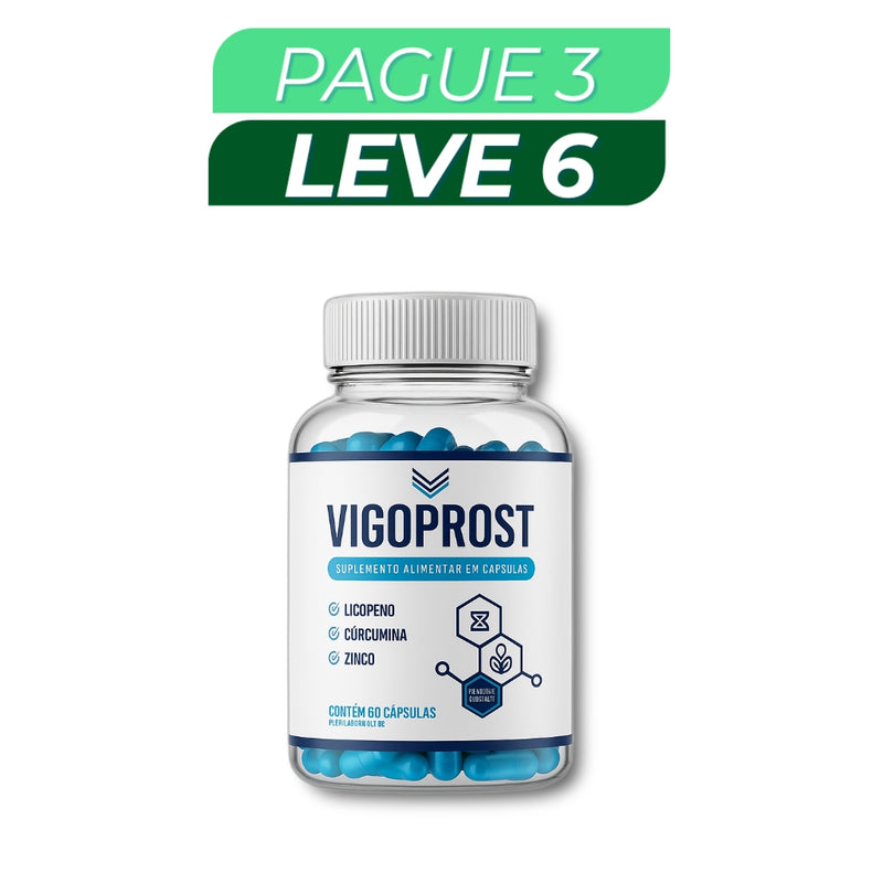 Vigoprost - Suplemento Natural - Promoção Exclusiva + Frete Grátis