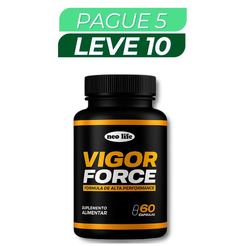 Vigor Forte - Suplemento Natural - Promoção Exclusiva + Frete Grátis