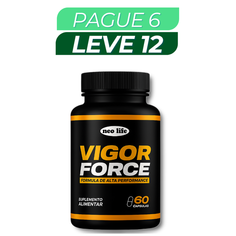 Vigor Forte - Suplemento Natural - Promoção Exclusiva + Frete Grátis