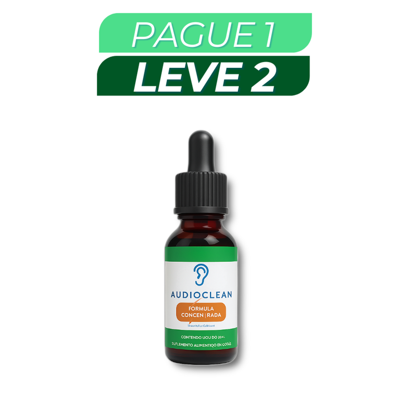 audioclean - Suplemento Natural - Promoção Exclusiva + Frete Grátis
