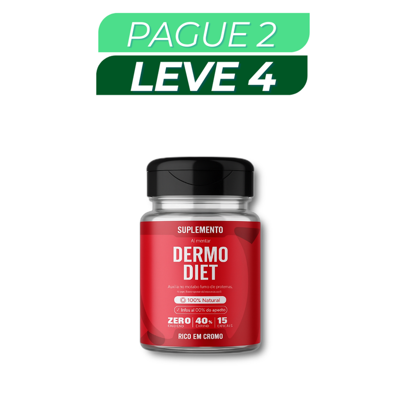 dermo diet - Suplemento Natural - Promoção Exclusiva + Frete Grátis