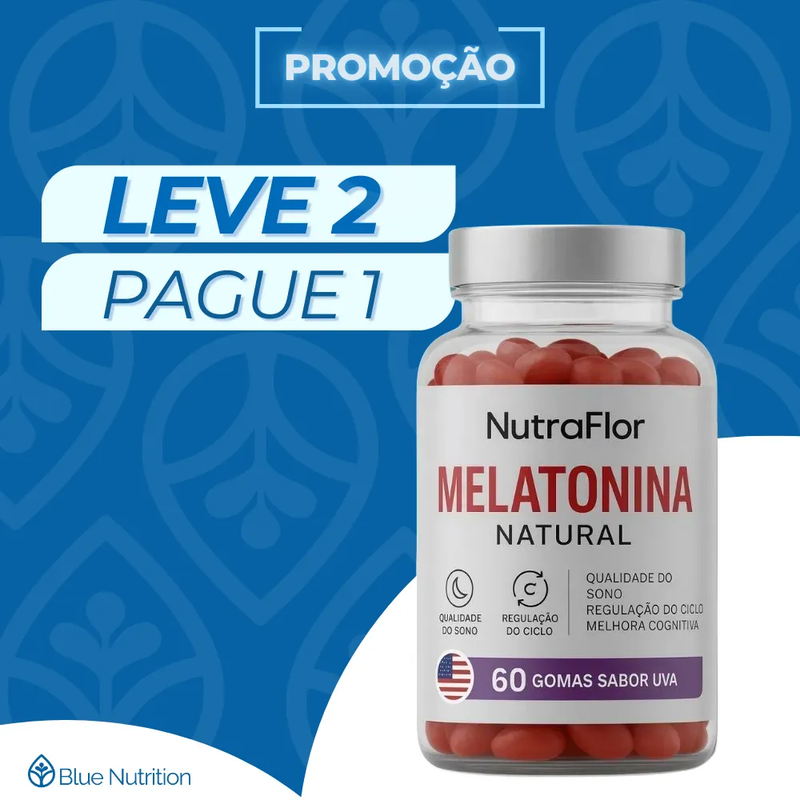 Melatonina Original 60cp - Suplemento Natural - Promoção Exclusiva + Frete Grátis