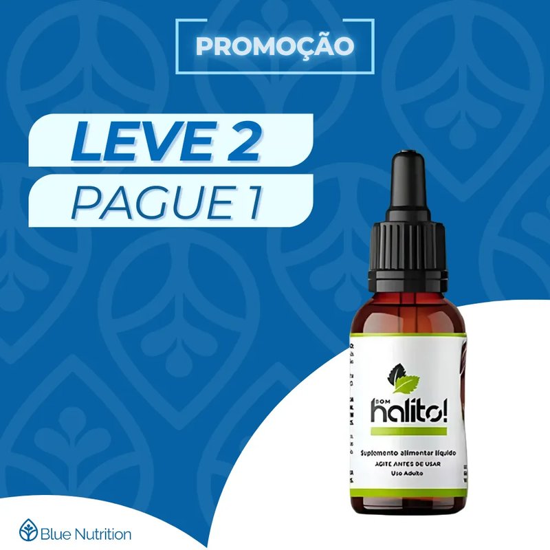 Bom Hálito Original 30ml - Suplemento Natural - Promoção Exclusiva + Frete Grátis