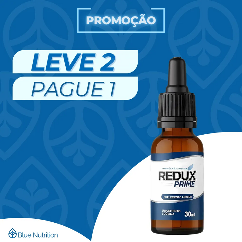 Redux Prime Original 30ml - Suplemento Natural - Promoção Exclusiva + Frete Grátis